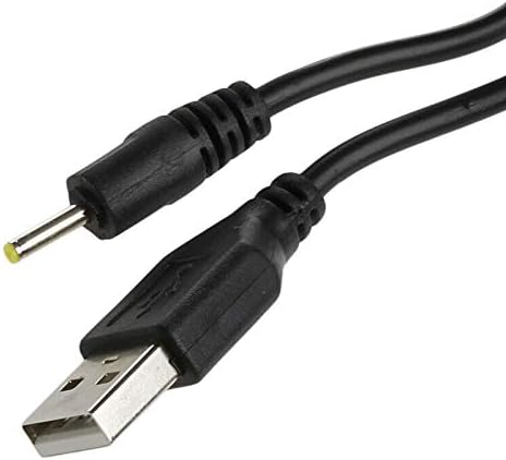 SSSR USB компјутерски кабел за полнење на компјутерски полнач за лаптоп за напојување за Sony D-EJ361 D-EJ010 CD Walkman Discman Discman CD-R/RW G-Protection Protable CD плеер DEJ361 DEJ010