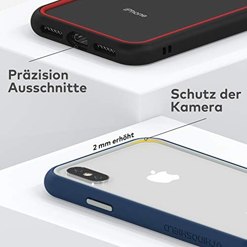 Риношилд Модуларен Случај Компатибилен со [iPhone X] | Mod NX - Прилагодлив Амортизер Тежок Заштитен Капак 3,5 M / 11ft Заштита