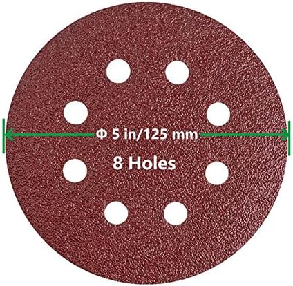 Амикадом шкурка 225 мм велкро-пакет од 10 грицки P40-8 дупки за пескарење на дупки 225 дискови за пескарење со сув wallид за мелење жирафа долго НЕ