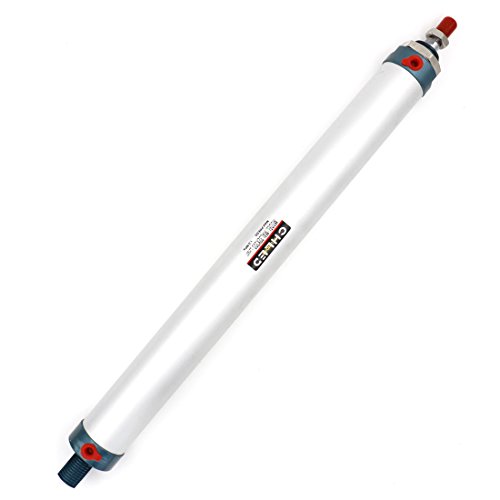 Baomain Mini Air Cylinder Mal 32 x 200 единечна машка нишка со двојно дејство 32 Bore 200 мозочен удар