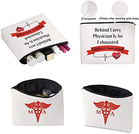 ЦМНИМ Најдобар Медицински Асистент Подароци Шминка Торба Лекар Асистент Преживување Ки-Т За Ма Благодарност Подарок