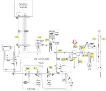 Кабел за филтер за напојување АК86-00028-0000 Работи W Life FITNESS CLST 97T Неблагодарна Работа