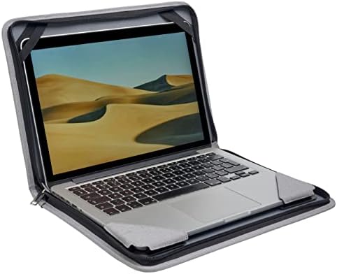 Брунел Греј Кожа Лаптоп Месинџер Случај-Компатибилен СО ASUS Pro 12.5 B8230UA-G0025E