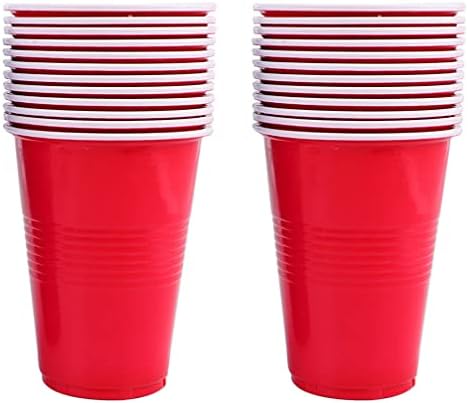 Чаши за еднократна употреба чаши за еднократна употреба стакло чаши стаклени чаши поставени 48 парчиња пиво понг игра чаша маса