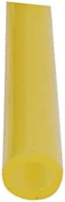 X-gree 4mm x 6mm dia high temp отпорна на силиконска цевка црево гумена цевка жолта 2м долга (4 mm x 6 mm de diámetro, tubo de silicona resistente a altas temperaturas, tubo de goma, amarillo, 2 m de largo