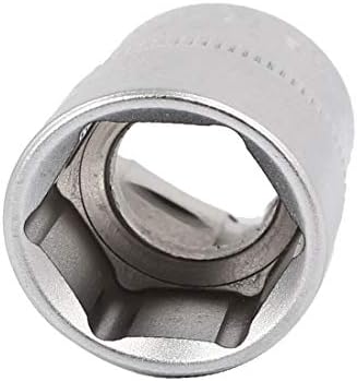 Нов LON0167 1/2 квадрат прикажан погон од 16мм хром-ванадиум сигурна ефикасност челична оска орев 6 точки хексадецимален сребрен тон