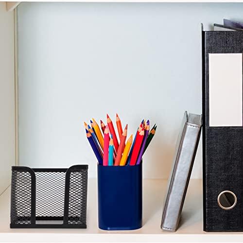 CIIEEO 2PCS MESH Notepad Sholders Table Table Notepad Sholders Notepaper Containers Метални тепачки кутии