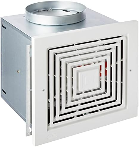 Fanубител на вентилатор на броеви, 259 CFM 2.2-Sones 120 V, White, L250