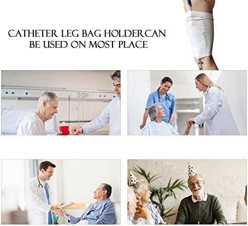Држач за торбичка за нозе на катетер, удобни ракави за урина торбички уринарни инконтиненција снабдуваат опсег за вклопување на нозете