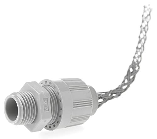 Вудхед 5528W кабел за олеснување на вирусот, О-ринг, заклучен, максимален заптивка на кабелот, директно машко, големина на конецот 1/2