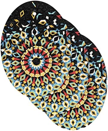 Дизајн на исламски мозаик на Алаза Мароко, природен сунѓер кујнски целулоза сунѓери за миење садови за миење бања и чистење на домаќинствата, не-крик и еко пријател