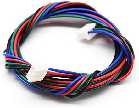 500мм / 1000мм / 1500мм Стипер моторна кабелска конектор за конектор за 3Д печатач Stepper Motor, HX2.54 4 игла до 6 пински женски терминални кабелски жици 1 парчиња