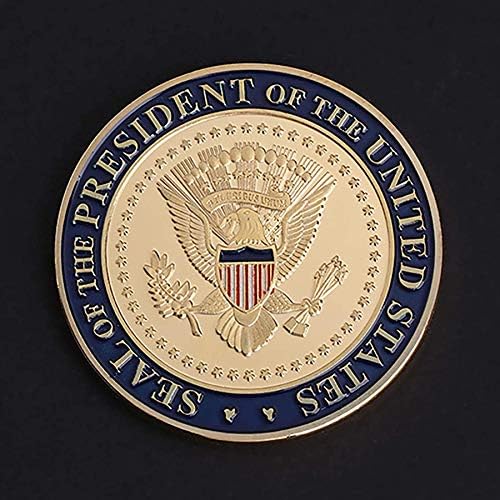 45 -тиот претседател на ИКСХОП, Доналд Трамп, Инаугурациска предизвик монета - Потипус за претседател на претседател на Белата куќа