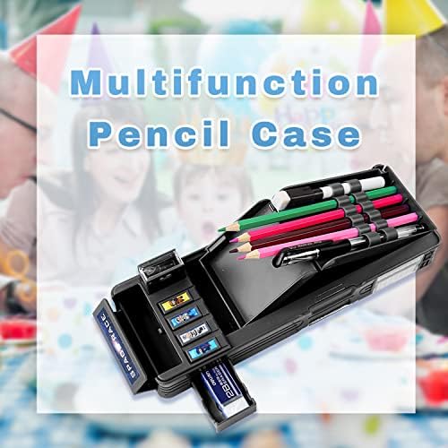 Поп-се појавуваат мултифункционални моливчиња за момчиња, симпатична организатор на кутии за пенкало со острилка, распоред, табла,