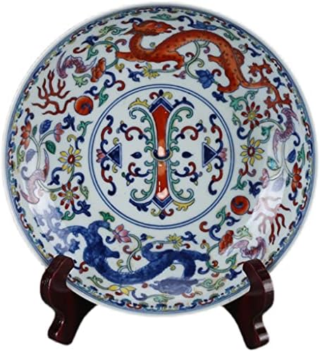 Декоративна чинија TJLSS Античка порцеланска колекција Дневна соба Домаќинство Порцеланд декорација креативни занаети
