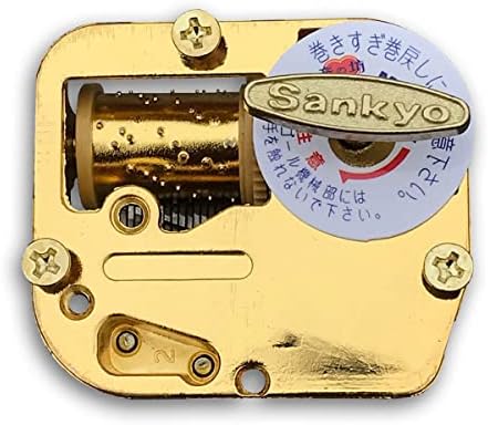 Играјте [Зборувајте нежно Loveубов] Златни музички кутии Резервни дел Ветер до Санкио музичко движење за DIY музички кутии