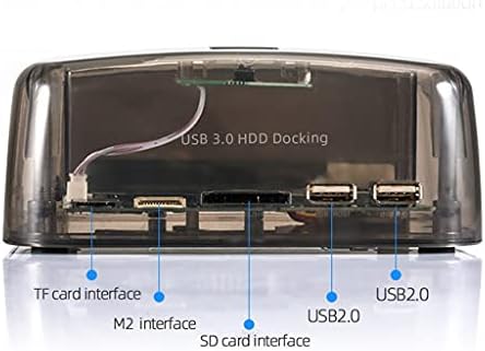 YDXNY USB 3.0 сите Во 1 Hdd Докинг Станица Читач Слот IDE/SATA Двојна Мултифункционален Хард Диск Прилог Докинг Станица