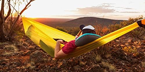 Златен оклоп на надувување за кампување перница за ранец за ранец со лесна воздушна перница за патувања со улганомска ергономска