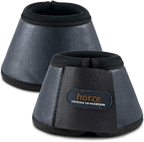 Хорзе Монтаук шок -апсорбиран коњски преовладувачки чизми за bellвонки - ноќно темно сина боја - м