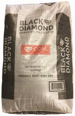 Црн дијамант 07TSMBB5 Црната дијамантска мешавина од јаглен, средна, 50-lb. - Количина 1