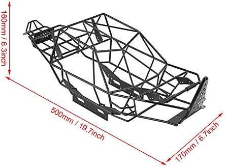 RC Roll Roll Cage, Метална шасија рамка RC Car Body Shell Cover Chassis Frame for Axial RR10 90048 90053 RC CAR Ажурирање на делови за додатоци