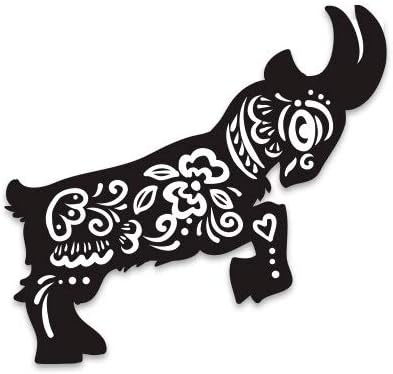 GT графика Кинеска хороскопска коза - водоотпорна декларација на налепница Винил