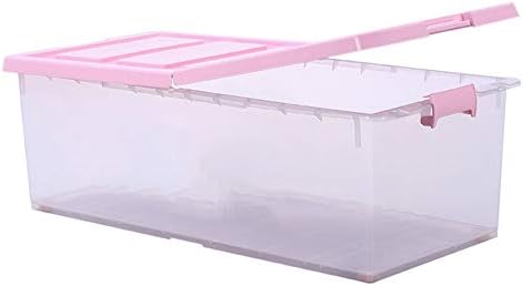 Кутии За Торби за Складирање под Креветот Кутии За Складирање Со Двојна Врата Пластична Кутија За Складирање Под Креветот Кутија