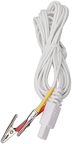 5pcs клип електрода жица Електротерапија инструмент за поврзување кабел за сврзниот кабел за дигитална терапевтска машина за слабеење на масажерот