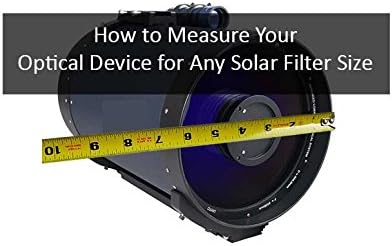 Сончевиот филтер 2.25 '' Стакло соларен филтер се вклопува: Пронаоѓачи на поглед, камери, мали рефрактори, опсези за забележување