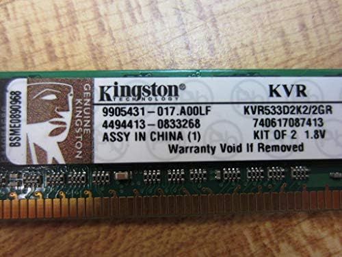 Kingston ValueRam 2GB 533MHz DDR2 не-ECC CL4 DIMM DESKTOP меморија