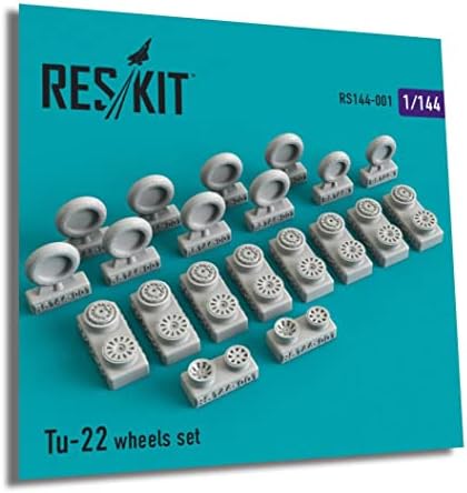 Reskit RS144-001-1/144 TU-22 тркала поставени скала за ажурирање на смола