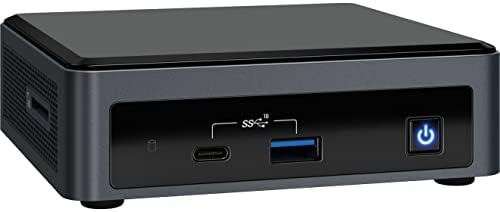 Intel NUC 10 Перформанси NUC10i3FNKN Barebone Систем-Мини КОМПЈУТЕР-Приклучок BGA-1528-1 x Процесор Поддршка Јадро i3 10th Gen i3 -