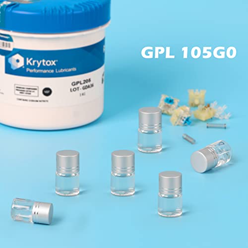 Krytox GPL 205G0 0,35oz и GPL 105G0 0,35oz за механички прекинувачи на тастатурата и извори