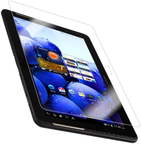 Skinomi црни јаглеродни влакна Целосно тело Кожа компатибилна со Samsung Galaxy Tab 2 10.1 Techskin со анти-меурче за заштитен екран