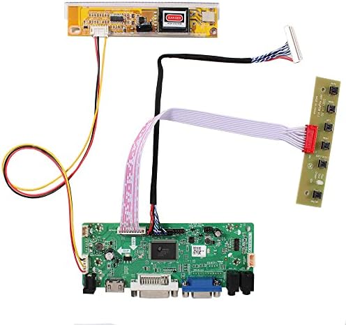 HDMI VGA DVI LCD Контролер Одбор NT68676 за LP156WH1 B156XW01 LTN156AT01 CLAA156WA01A 15.6 1366X768 1CCFL 30PINS LCD панел