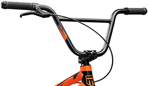 Mongoose Title Pro или Elite BMX тркачки велосипед со 20 или 24-инчни тркала во црвена, портокалова или црна, почетник или возачи на