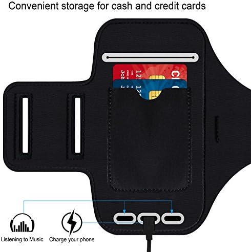 Sosons Armband за Samsung Galaxy Note 8/9/10/20+, Galaxy S22/S21/S10/S9/S8+, Спортска спортска салата за спортски сал