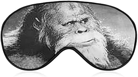 Bigfoot Sasquatch Sleep Mask Eye Eye Cute Blindfold Eye Оче за очила за жени за жени