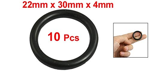 OCHOOS 10 PCS 4mM Механичка нитрилна гума NBR O прстени заптивка на масло заптивка за заптивки | 22мм | 24мм | 25мм | 27мм | 31мм