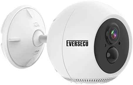 Eversecu 1PCS ICSEE WiFi PTZ Security Camera + 1PCS ICSEE на отворено безжична безбедносна камера