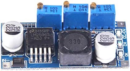 Hiletgo 2pcs LM2596 DC-DC Прилагодлив Модул За Напојување Од Чекор Надолу 7V-35V до 1,25 V-30V 3A