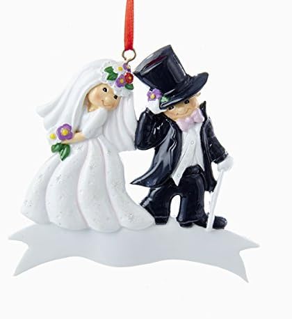Божиќен украс на невестата и младоженецот Курт Адлер