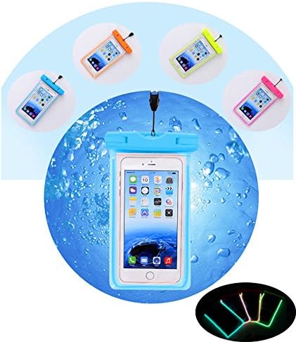 Водоотпорен iPhone X/8/8plus/7/7plus/6s/6/6s Плус Случај Водоотпорен Торбичка, APPJYR Јасно Водоотпорен Торба Со Допир Одговора Транспарентен