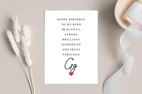 Песна за роденденска картичка GG - Неверојатен подарок за GG - роденденска картичка GG - специјална картичка за роденден на GG