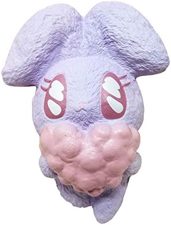 Ibloom harajuku зајак Симпатична животно бавно растат незгодна играчка за роденденски подароци, забавни фаворити, топки од стрес,