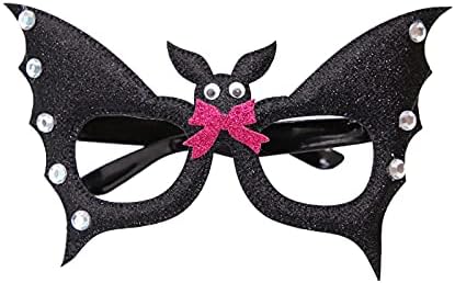 r7x17N Ноќта На Вештерките Смешни Очила Партија Декорација Черепот Рака Лилјак Очила Рамка