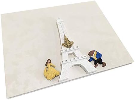 Убавицата И Ѕверот Класичен Париз Ајфеловата Кула Роденден Книга За Гости Спомен Подарок