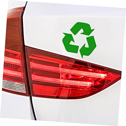 Неродеко Фјбиден Налепници За Автомобил Зелена Корпа За Отпадоци Корпа За Отпадоци Налепници За Рециклирање Зелена Самолеплива Корпа Налепници