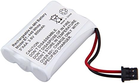 Безжична телефонска батерија за Uniden BT-446 3*AAA 3.6V 800mAh Бело ни-МХ