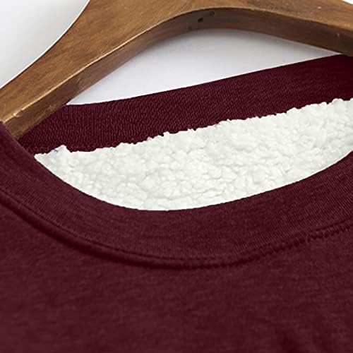 Women'sенски пролетен мода од 2022 џемпери врвови задебелени плус руно јагниња вклопуваат дното на кошулата преголема